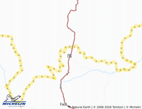 MICHELIN Zala Anbesa map - ViaMichelin