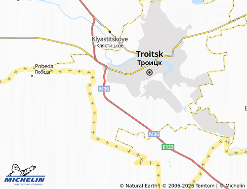 MICHELIN-Landkarte Polet SNT - ViaMichelin