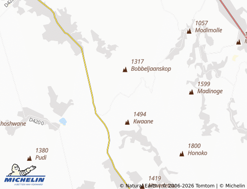 MICHELIN-Landkarte Stopong - ViaMichelin