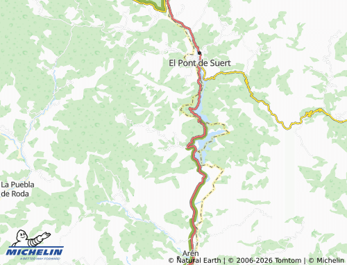 Kaart MICHELIN Santorens - ViaMichelin