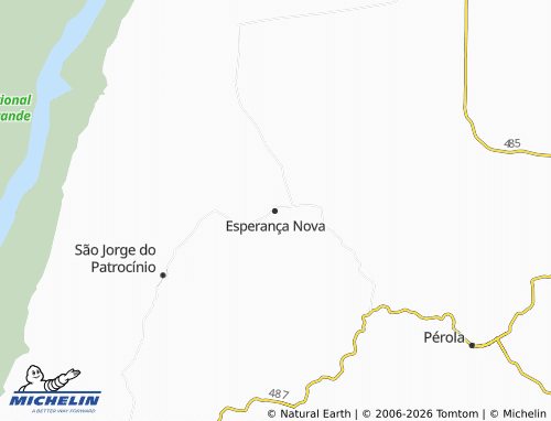 Mapa MICHELIN Esperança Nova - ViaMichelin