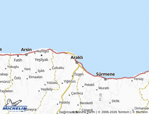 MICHELIN Hürriyet map - ViaMichelin