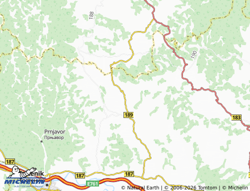 Mapa MICHELIN Poljna - ViaMichelin