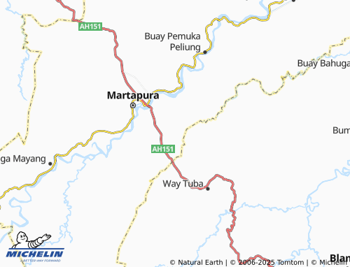 MICHELIN Sukomulyo map - ViaMichelin