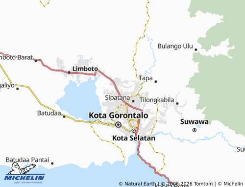 Mapa MICHELIN Telaga - ViaMichelin