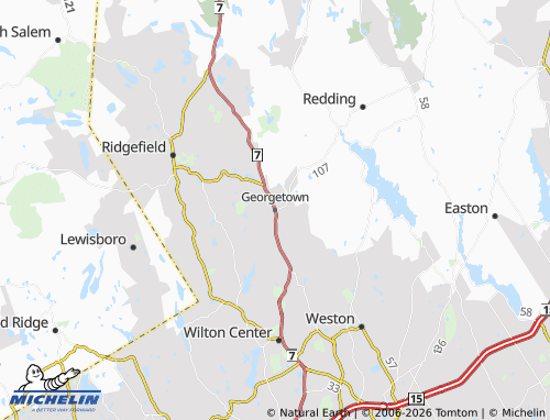 Carte MICHELIN Georgetown - ViaMichelin