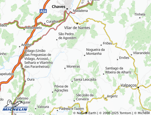 MICHELIN Sandomil map - ViaMichelin