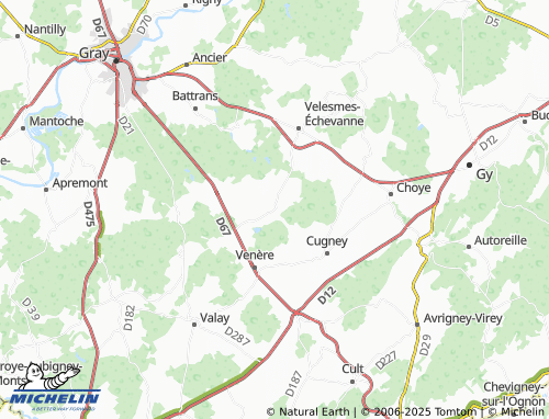 Carte MICHELIN Onay - ViaMichelin