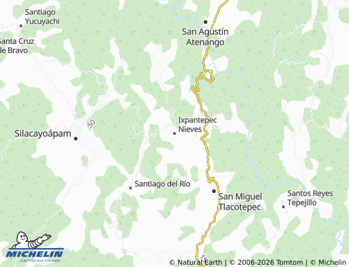 Mappa MICHELIN Ixpantepec Nieves - ViaMichelin