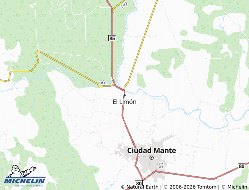 MICHELIN El Limón map - ViaMichelin