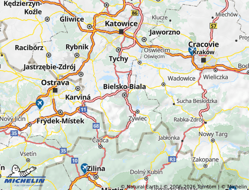 Mapa MICHELIN Bielski - ViaMichelin