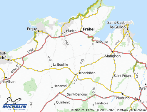 MICHELIN Saint-Jean map - ViaMichelin