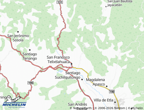 MICHELIN-Landkarte Cañada Ciénega, Ca - ViaMichelin