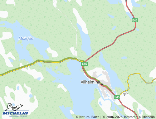 MICHELIN Lövliden map - ViaMichelin