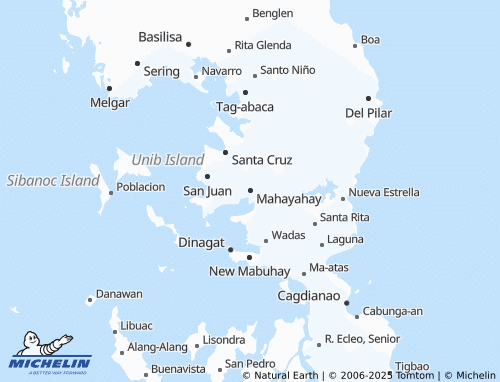 Mappa MICHELIN Mahayahay - ViaMichelin