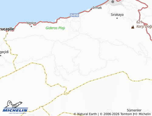 Mapa MICHELIN Akça - ViaMichelin