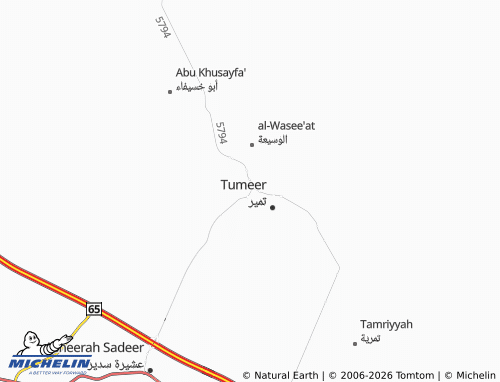 MICHELIN-Landkarte al-Murajeem - ViaMichelin