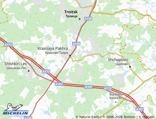 Carte MICHELIN Krasnoye - ViaMichelin