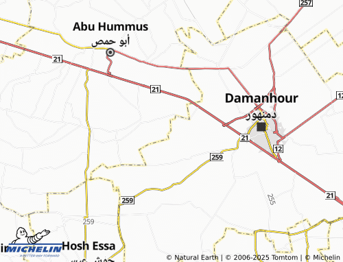 MICHELIN Ezbet El Amria map - ViaMichelin