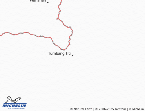 MICHELIN Tumbang Titi map - ViaMichelin