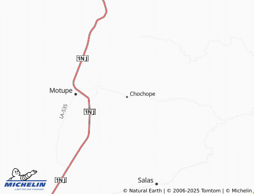 Carte MICHELIN Chochope - ViaMichelin