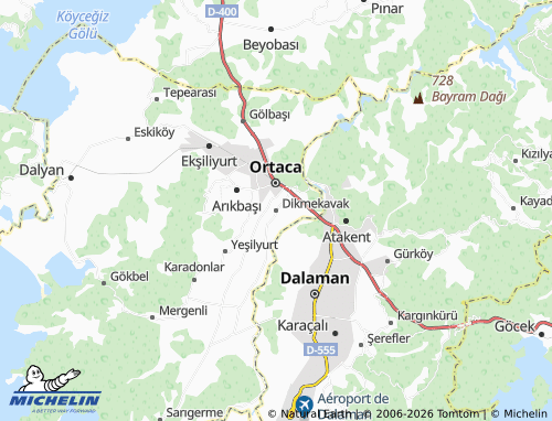 Mappa MICHELIN Dikmekavak - ViaMichelin