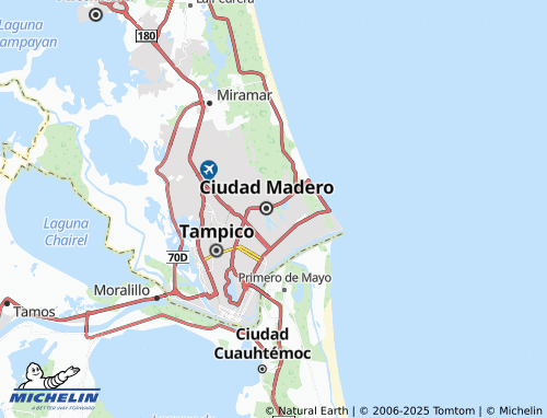 MICHELIN Héroe de Nacozari map - ViaMichelin