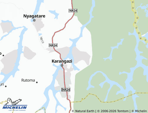 Mapa MICHELIN Ndama - ViaMichelin