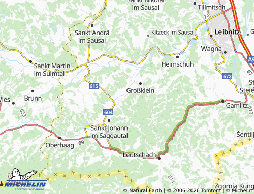 MICHELIN Narrath map - ViaMichelin