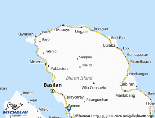 MICHELIN Sampao map - ViaMichelin