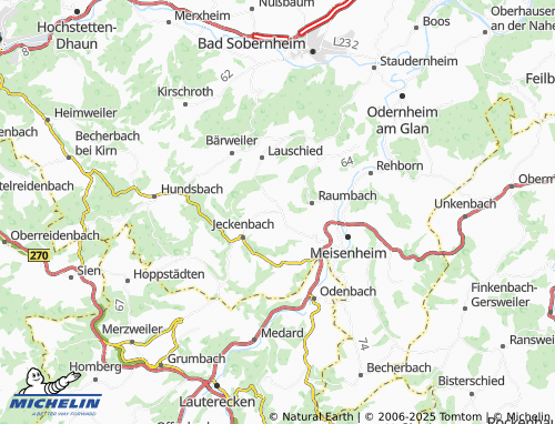 MICHELIN-Landkarte Desloch - ViaMichelin
