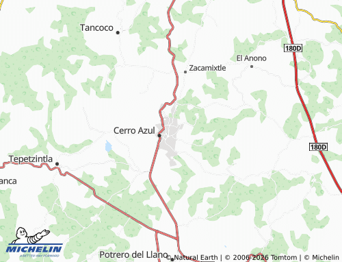 Mapa MICHELIN Lázaro Cárdenas - ViaMichelin