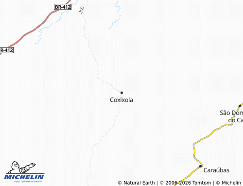Mapa MICHELIN Coxixola - ViaMichelin