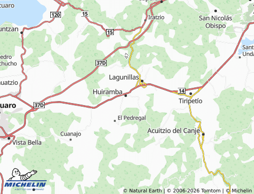 MICHELIN La Aguita map - ViaMichelin