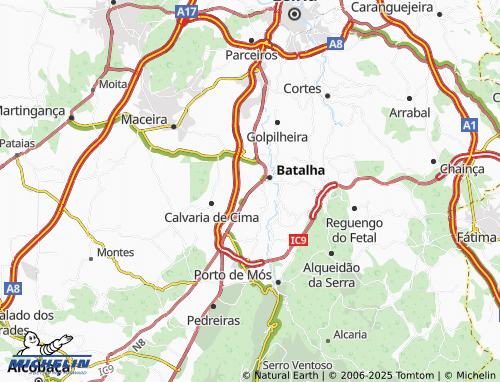 Mapa MICHELIN São Jorge - ViaMichelin