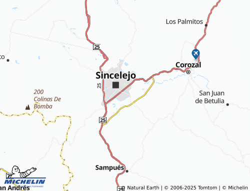 MICHELIN La Esmeralda map - ViaMichelin