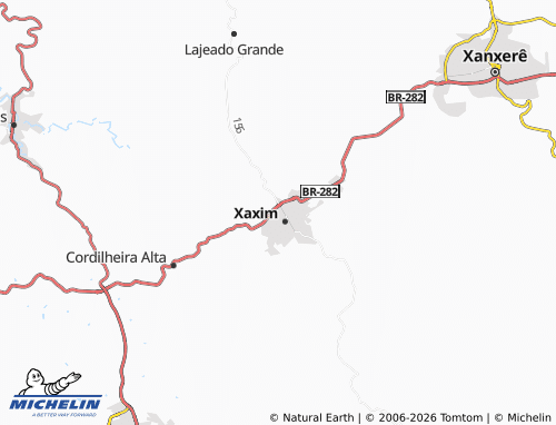 Mappa MICHELIN Frei Bruno - ViaMichelin