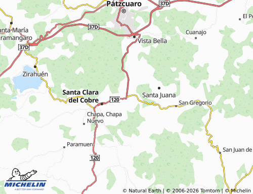 Mappa MICHELIN Opopeo - ViaMichelin