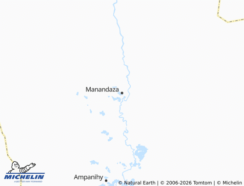 Mappa MICHELIN Manandaza - ViaMichelin