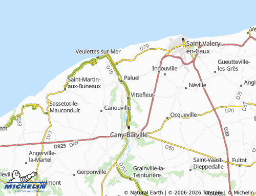Mapa MICHELIN Vittefleur - ViaMichelin