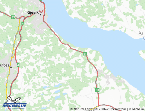 MICHELIN Nordlia map - ViaMichelin
