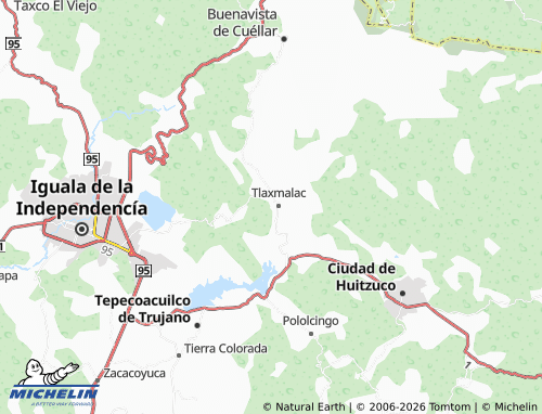 MICHELIN Benítez map - ViaMichelin