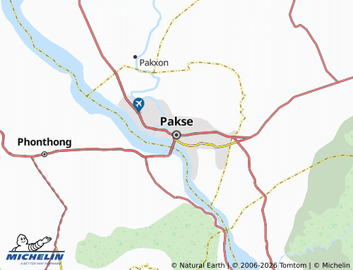 Mappa MICHELIN Pakse - ViaMichelin