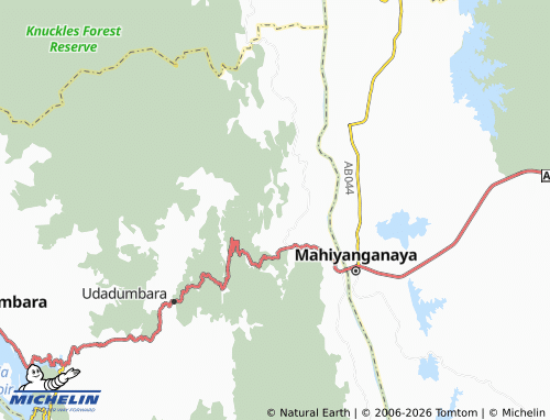 MICHELIN Thorapitiya map - ViaMichelin