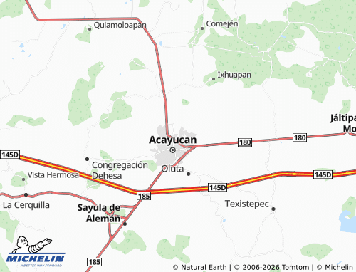 Mapa MICHELIN El Refugio de María - ViaMichelin