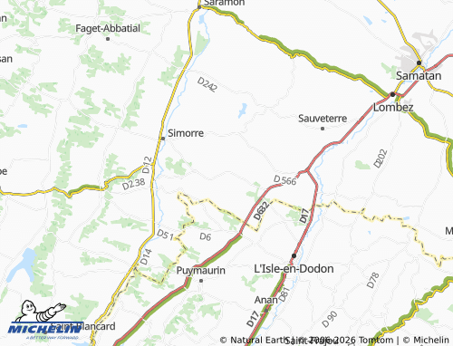 Mapa MICHELIN Tournan - ViaMichelin