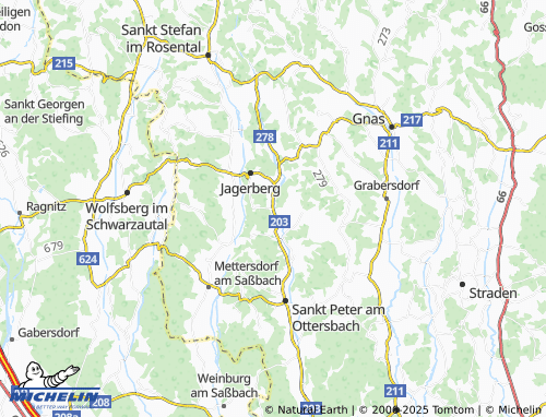 Mapa MICHELIN Unterzirknitz - ViaMichelin