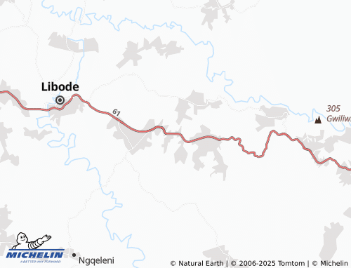 MICHELIN KwaMxhosa map - ViaMichelin
