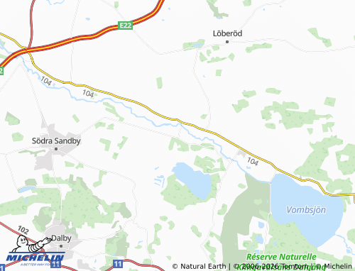 MICHELIN Revingeby map - ViaMichelin
