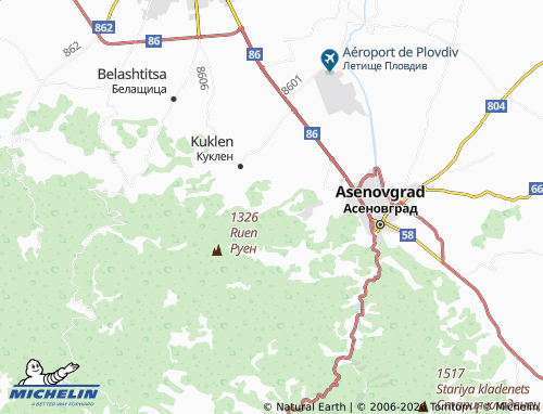 Mapa MICHELIN Ruen - ViaMichelin
